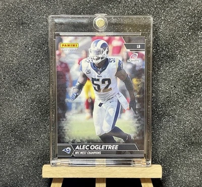 2018 Alec Ogletree PANINI 1/1 Instant Los Angeles Rams NFC WEST CHAMPS #203 - Image 1 of 2