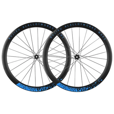 700C 45x29mm Aluminium Alloy  Wheelset Disc Brake Center Lock Bicycle Wheels - Image 1 of 4