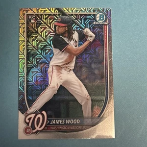 2025 Bowman - James Wood #29 Chrome Mojo Refractor (RC) - Picture 1 of 4