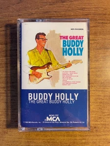 THE GREAT BUDDY HOLLY CASSETTE TAPE TESTED LATE NITE BARGAIN! - Picture 1 of 2