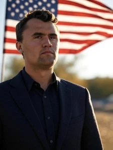 CHARLIE KIRK American Flag USA Metal Fridge Magnet 3x4 1038 - Picture 1 of 5