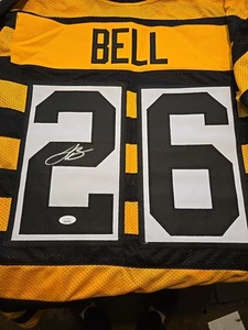 leveon bell signed jersey Steelers #26 Bumblebee JSA Authenticated - Picture 1 of 3
