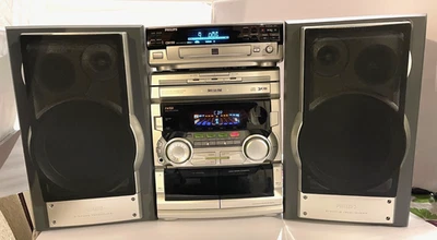 Vintage Phillips HiFi System FW930 Component System Boombox all working - Image 1 of 4