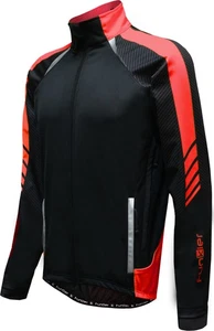 Funkier Men's Tornado Pro Microfleece Tpu Jacket S Black / Red - Picture 1 of 2