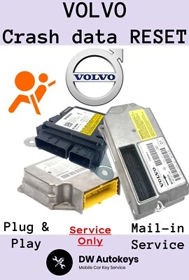 VOLVO Module Reset SRS Crash DATA Clear MISMO DÍA Turn-around Devolución Foto 1 de 4