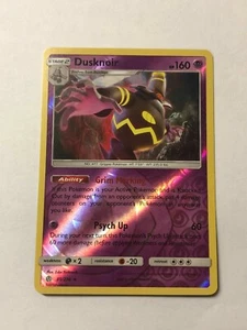 Pokemon Card Cosmic Eclipse Reverse Holographic Dusknoir 85/236 Near Mint - Picture 1 of 2
