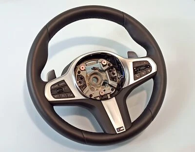 BMW OEM M Sport steering wheel shift paddles 8008179 vin:LB12694 G30 G05 G06 G07 - Bild 1 von 4