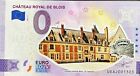 Banconota 0 Euro Castello Della Blois Francia Colore 2023 Numero Vari