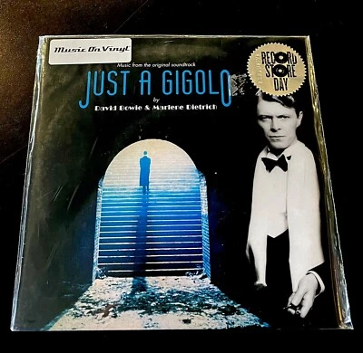 David Bowie & Marlene Dietrich - Just A Gigolo 45 7" Blue On Vinyl RSD - Image 1 of 2