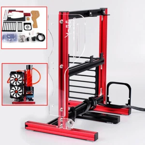 High Quality Open Chassis Rack Bare Metal Frame 300W For ITX Motherboard M-ATX - Afbeelding 1 van 12