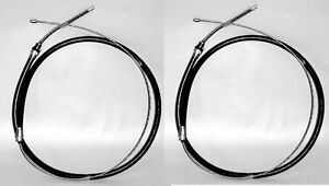 New! 1967 FORD Mustang Rear Brake Cables Both Left and Right Side 