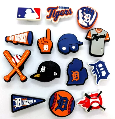 MLB SHOE CHARMS (14 pieces each) Baseball Gift Set Lot (Choose Your Team!) - Image 1 of 2