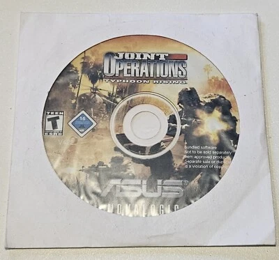 Joint Operations Typhoon Rising 2004 New Sealed Novalogic Vintage PC Game - Image 1 of 2