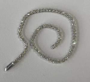 14k White Gold 2 Carat Diamond Tennis Bracelet - Picture 1 of 17