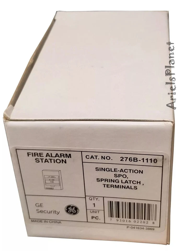 Estación de alarma contra incendios GE Cat # 276B-1110 acción única, cierre de resorte SPO  Foto 1 de 1