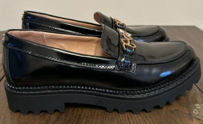 Mocassim CIRCUS NY SAM EDELMAN Feminino 8M Preto Deana Sola Almofadado Chunky - Imagem 1 de 4