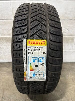 1x P255/45R19 Pirelli Winter Sottozero 3 MO 10/32 Neumático Nuevo Foto 1 de 3