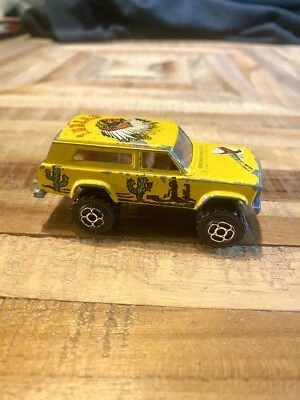 Majorette Safari  4 x 4 Jeep Cherokee 236 RARE Yellow - Изображение 1 из 4