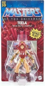 New 2020 Masters Of The Universe Origins Teela Retro Play Figure Unpunched new - Picture 1 of 8