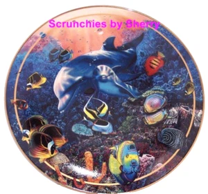 Plato de Coleccionistas Fish Mothers Love II Bradford Exchange Sealife Ocean Vintage - Imagen 1 de 2