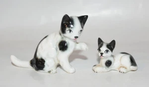 Japan Bone China Cat Figurines - Picture 1 of 4