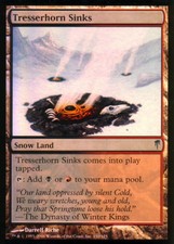 Tresserhorn sinks Foil | NM | Coldsnap | Magic MTG