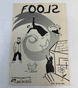 Fools State College Community Theatre Boal Barn Playhouse 1984 - Picture 1 of 3