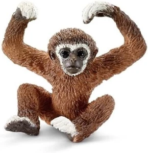 NEW Schleich 14718 Yong Gibbon Monkey RETIRED wild life figurine animal rare toy - Picture 1 of 2