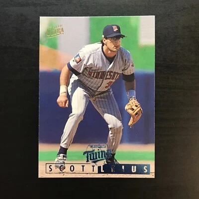 Scott Leius #74 1995 Fleer Ultra Minnesota Twins Baseball Card MLB NM - Image 1 of 2