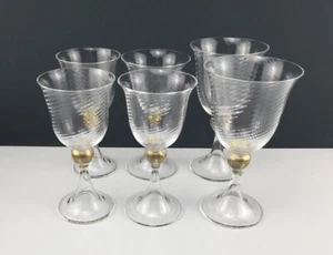 Cristalleria Etruria 6 signierte Gläser - Bild 1 von 4