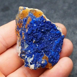 Azurite Crystal Stone Natural Specimen Mineral Morocco - Picture 1 of 6