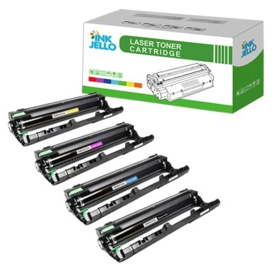 4 TN241 Drum Compatible With Brother DCP-9015CDW HL-3140CW 3172CDW MFC-9330CDW - Image 1 of 4