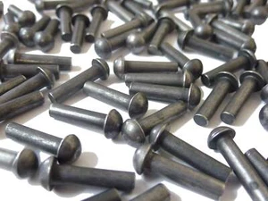 Rivets Steel 1/8" x 1/2" (unit = 100pp) - Picture 1 of 1