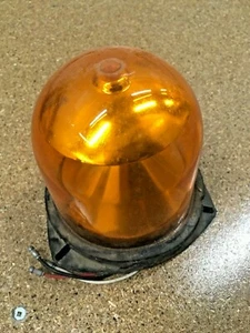 12 Volt Bernstein Leuchtfeuer Oldtimer Retro Nutzfahrzeuge EMG 16cm / 13cm Außendurchmesser - Bild 1 von 3