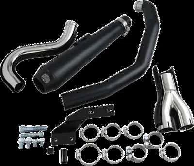 Cobra 4 polegadas Black El Diablo escape completo para Harley Softail Springer 88-06 - Imagem 1 de 3