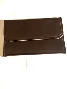@@VINTAGE~GIMBELS GRANDES ALMACENES-SOLO ESTUCHE PARA COLLAR-FORRO MARRÓN/SEDA~GAMA ALTA - Imagen 1 de 6
