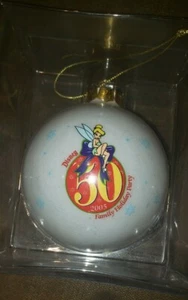 Disney 2005 50th Family Holiday Party Tinker Bell Christmas Ornament - Picture 1 of 2