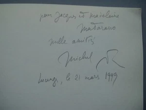 Revue "COLOPHON n° 1", Ed. NUM. avec GRAVURE de BAJ + ENVOI de BUTOR à MATARASSO - Picture 1 of 5