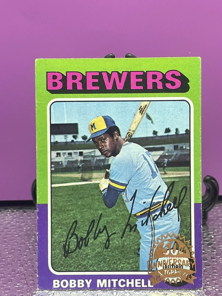 BOBBY MITCHELL 2024 TOPPS HERITAGE 1975 ORIGINAL BUYBACK #468 - Image 1 of 2