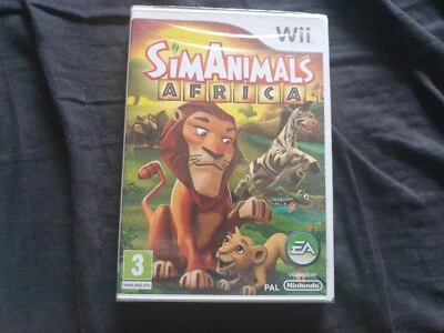 SIMANIMALS AFRICA Nintendo Wii Game NEW SEALED - Image 1 of 3