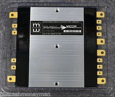 VICOR VI-P111-EVV DC-DC POWER CONVERTER 24 VOLT INPUT 400 WATT CHASSIS MOUNT  - Image 1 of 2