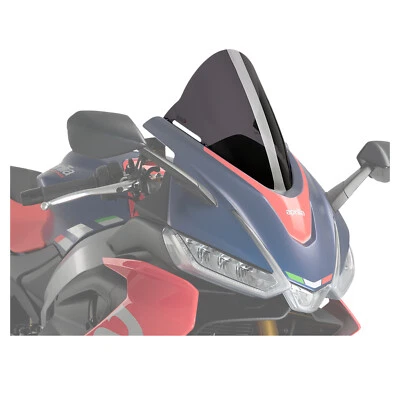 MF4959 Parabrisas Ahumado Oscuro Puig Z-Racing Aprilia RS660 / Factory Mod 2020- - Imagen 1 de 4