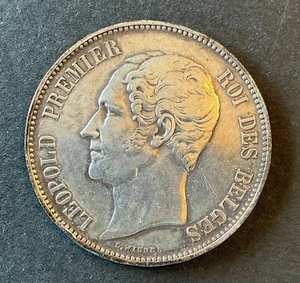Belgique - Léopold Ier - Très Jolie  Monnaie de  5 Francs 1865  Tête Nue (1) - Bild 1 von 2