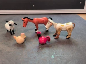 De colección Fisher Price Farm #915 Little People Play Family Farm Animales - Imagen 1 de 4