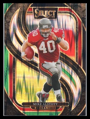 2024 Select Football #183 Mike Alstott Green Black Shock - Image 1 of 2