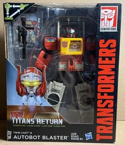 2016 Transformers Generations Titans Return Autobot Blaster and Twin Cast NEW - Picture 1 of 4