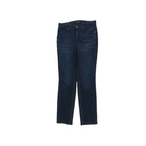 Talbots gerades Bein Damengröße 8 dunkle Waschung blau Denim Jeans - Bild 1 von 5