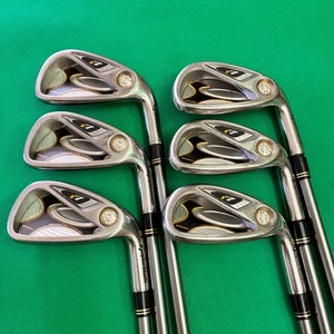 TaylorMade r7 DRAW Iron Set 6pcs 5-Pw Flex S Stiff Reax 55 - Picture 1 of 12