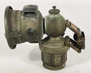 VINTAGE LUCAS KING OF THE ROAD - ACETYLEN CARBIDE FAHRRAD FAHRRAD FRONTLAMPE - Bild 1 von 10