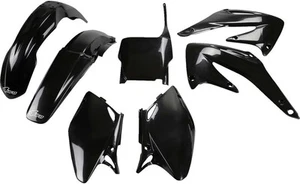 UFO Honda Plastic Kit-Honda-CRF 450R-2004-Black - Picture 1 of 1